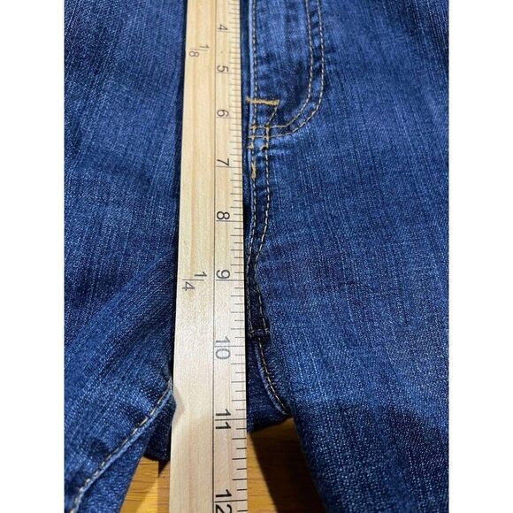 Bitten by Sarah Jessica Parker Bootcut Womens 12 Blue Bootcut Mid Rise Western - Picture 7 of 8